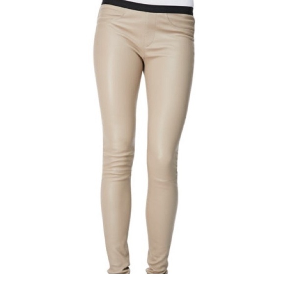 Helmut Lang Pants - New Helmut Lang Leather Leggings NWT Size 0